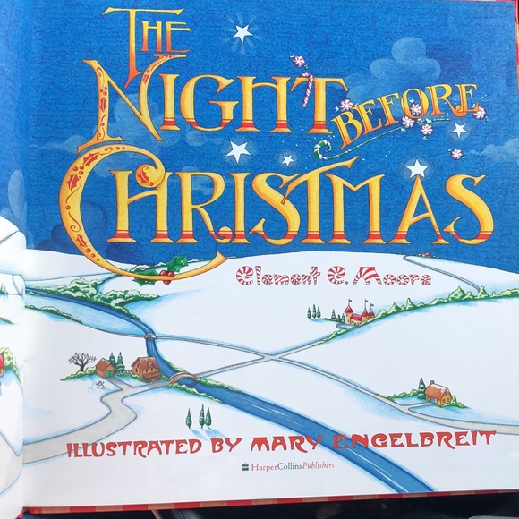 The Night Before Christmas By Clement C. Moore illustrated By Mary Engelbreit - Picture 3 of 7